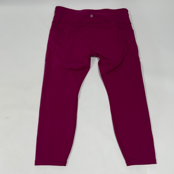 Athleta Women's Magenta Leggings - Picture 5 of 5